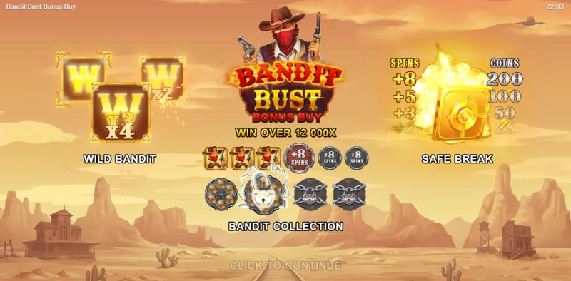 Bandit Bust Bonus Buy cover