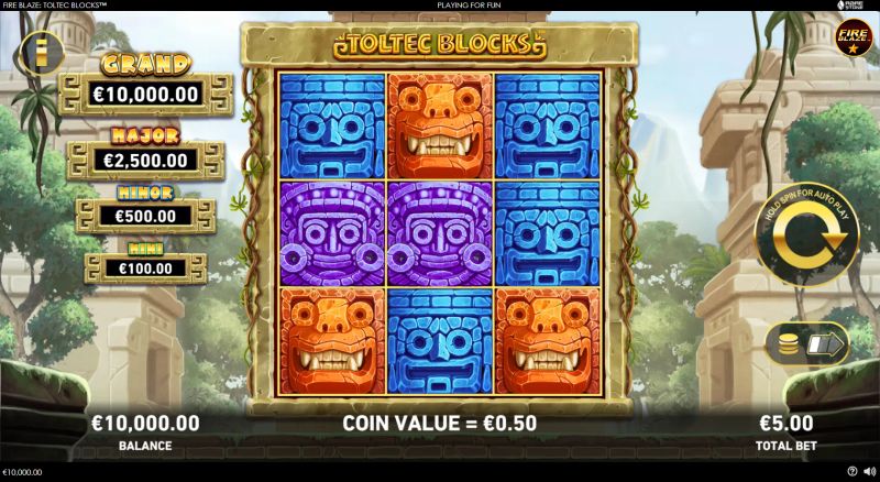 Fire Blaze: Toltec Blocks cover
