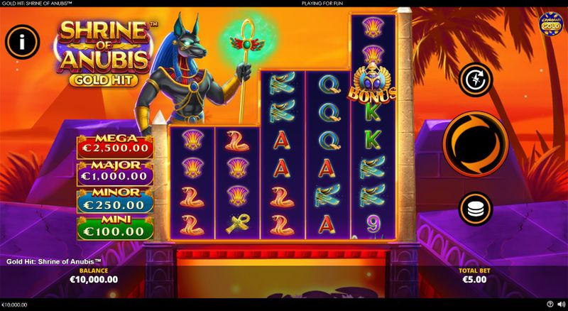 Gold Hit: Shrine of Anubis cover