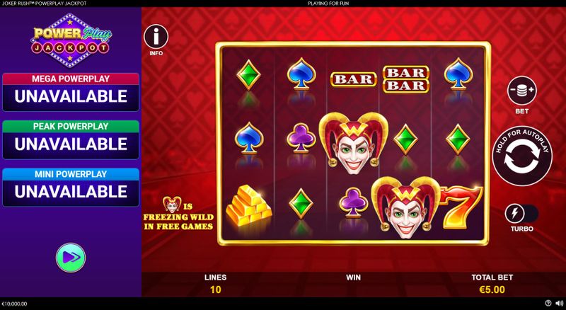 Joker Rush PowerPlay Jackpot cover