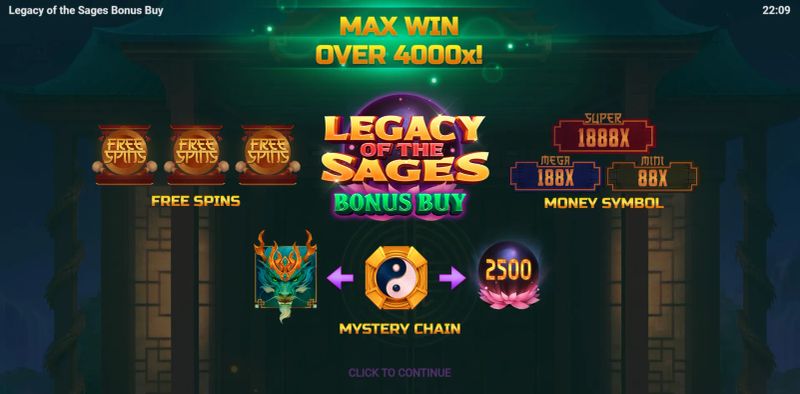 Legacy of the Sages Bonus Buy cover