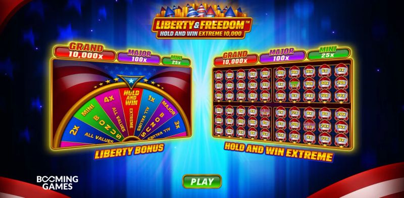 Liberty and Freedom Hold and Win Extreme 10,000 cover