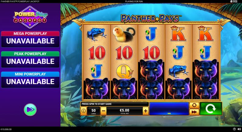 Panther Pays: PowerPlay Jackpot cover
