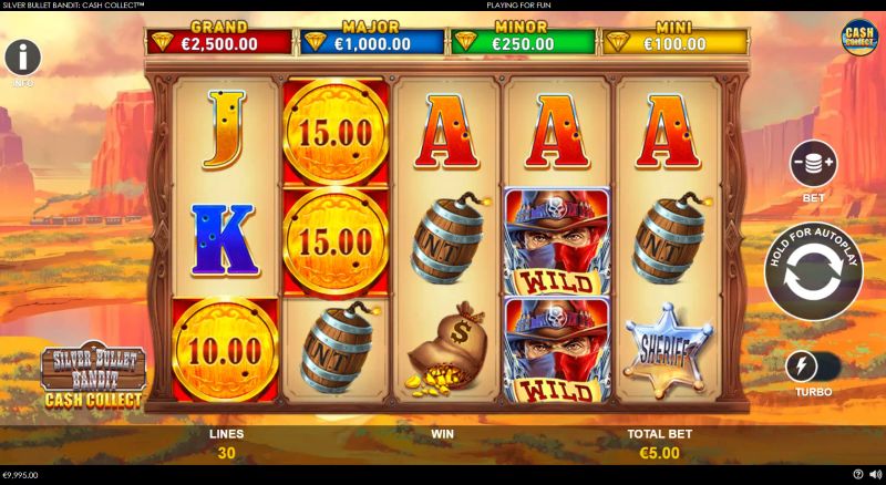 Silver Bullet Bandit: Cash Collect cover
