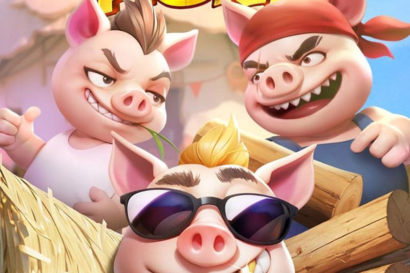 Three Crazy Piggies cover