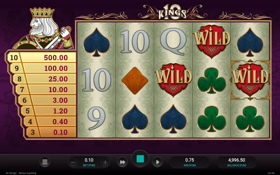 10 Kings, spin 47