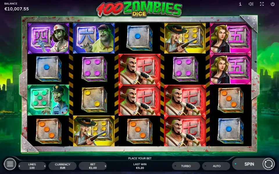 100 Zombies Dice, spin 41