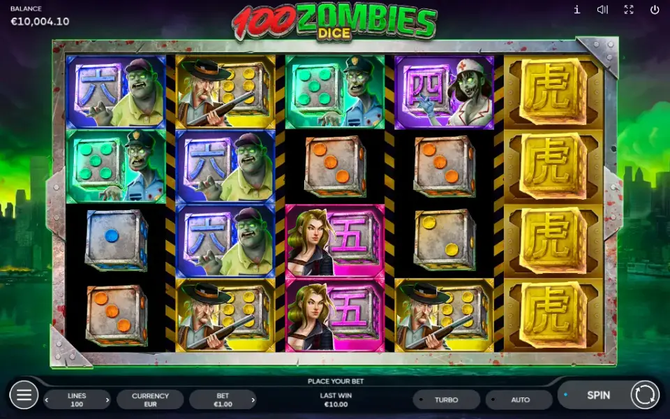 100 Zombies Dice, spin 59