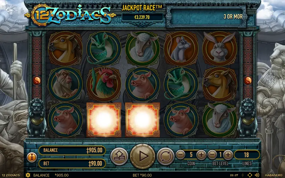 12 Zodiacs, spin 56