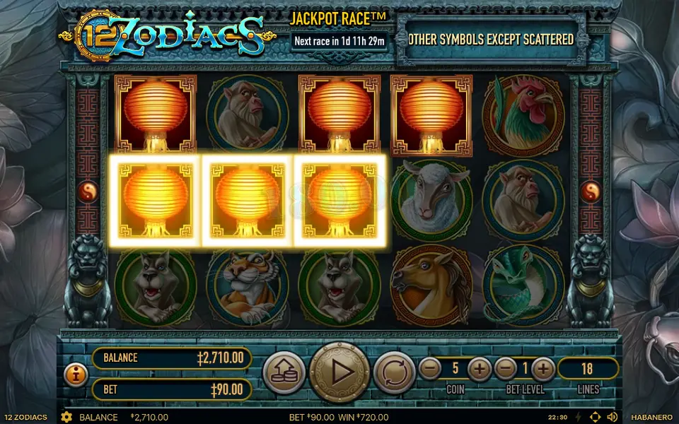 12 Zodiacs, spin 85