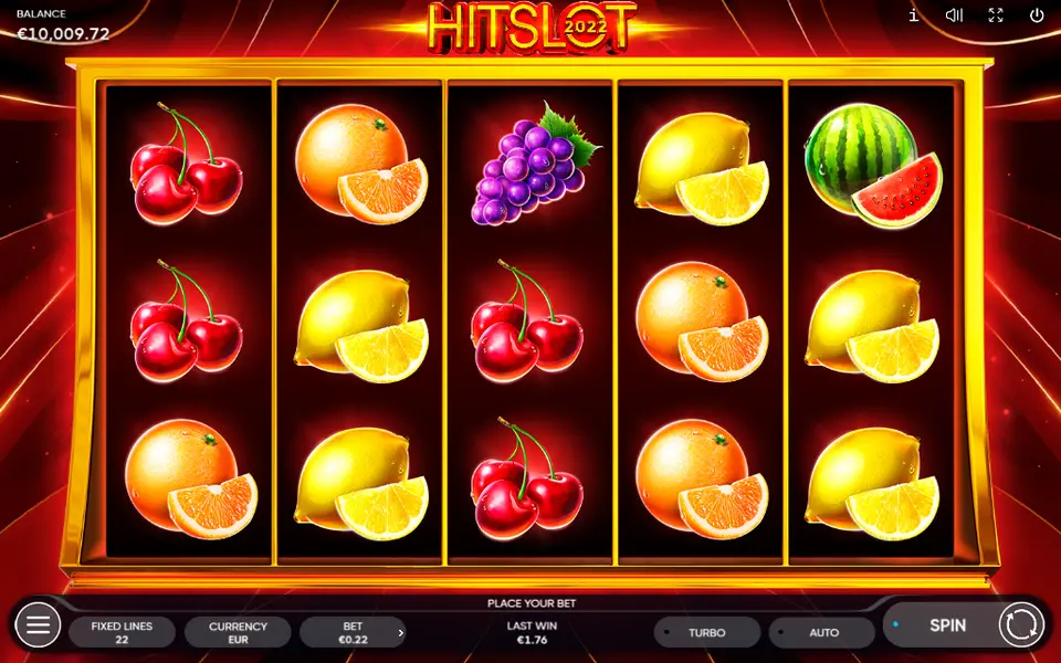 2022 Hit Slot, spin 118