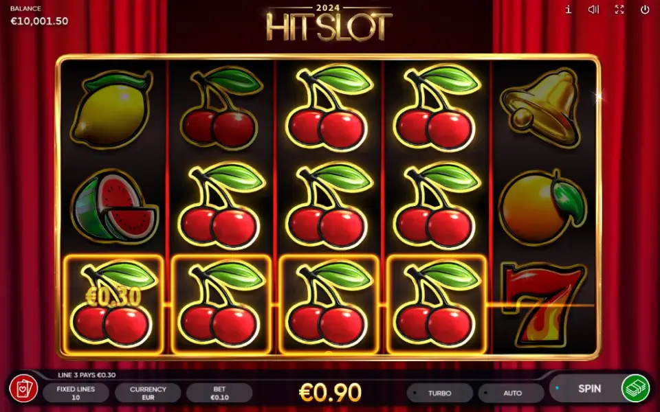 2024 Hit Slot, spin 70