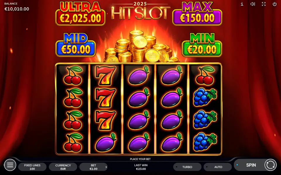 2025 Hit Slot, spin 12