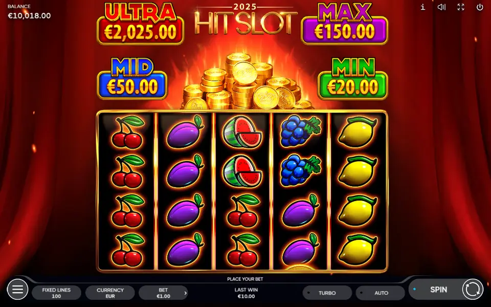2025 Hit Slot, spin 14