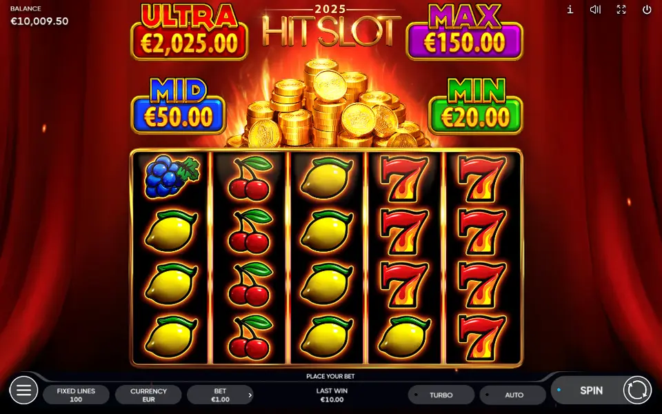 2025 Hit Slot, spin 57