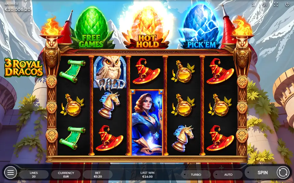 3 Royal Dracos, spin 85