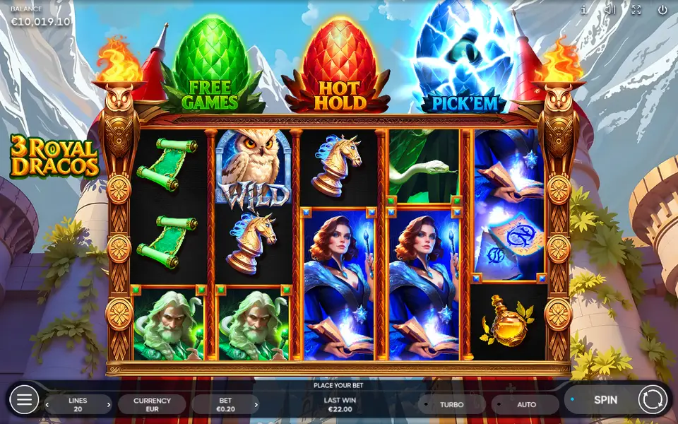 3 Royal Dracos, spin 147