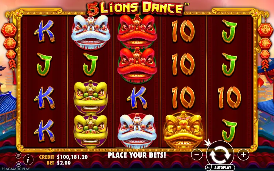 5 Lions Dance, spin 81