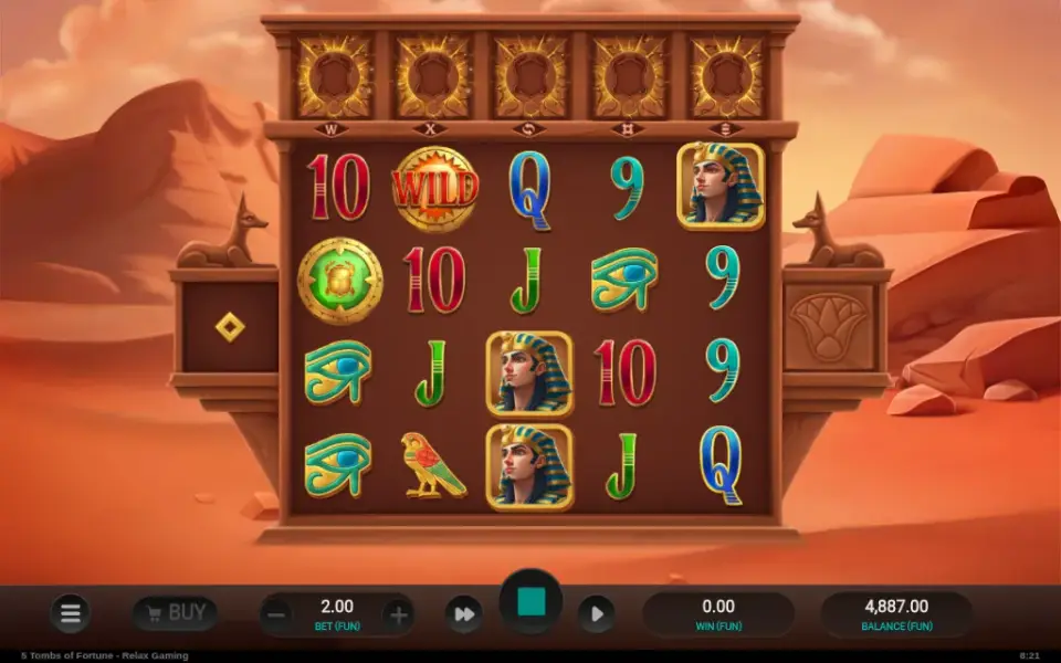 5 Tombs of Fortune, spin 97