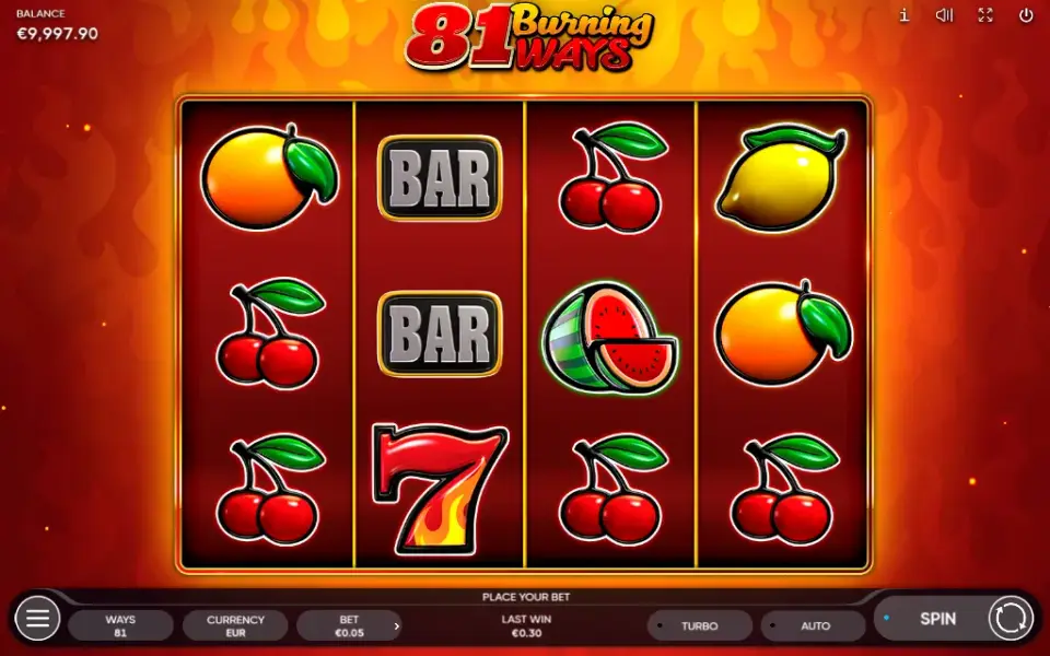 81 Burning Ways, spin 54