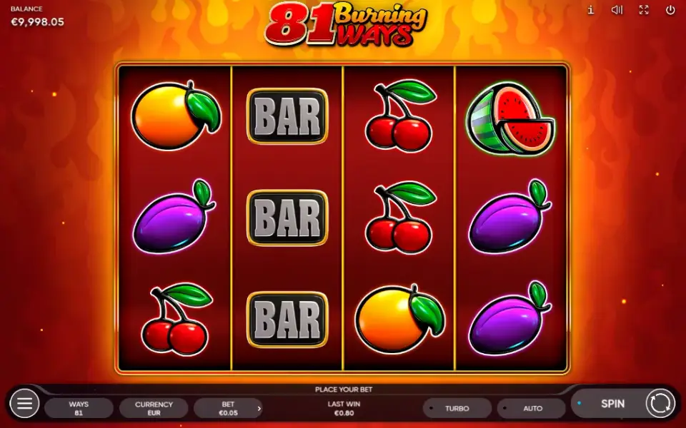 81 Burning Ways, spin 67