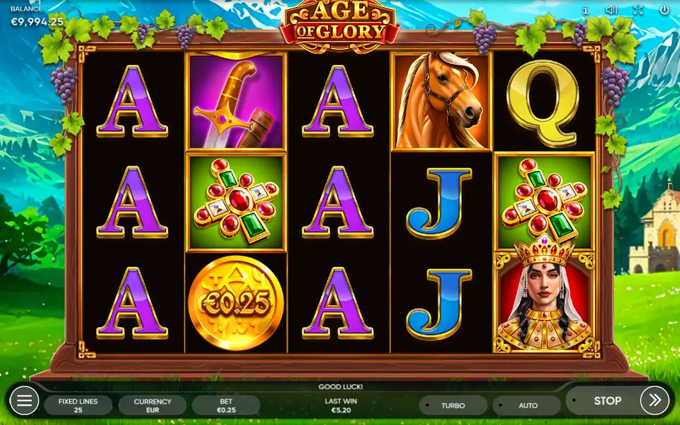Age of Glory, spin 115