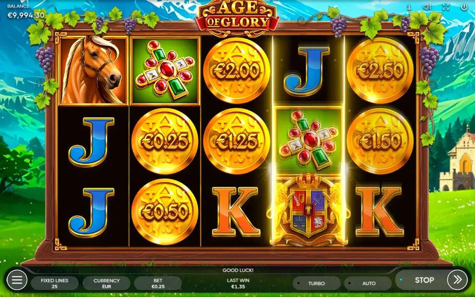 Age of Glory, spin 128