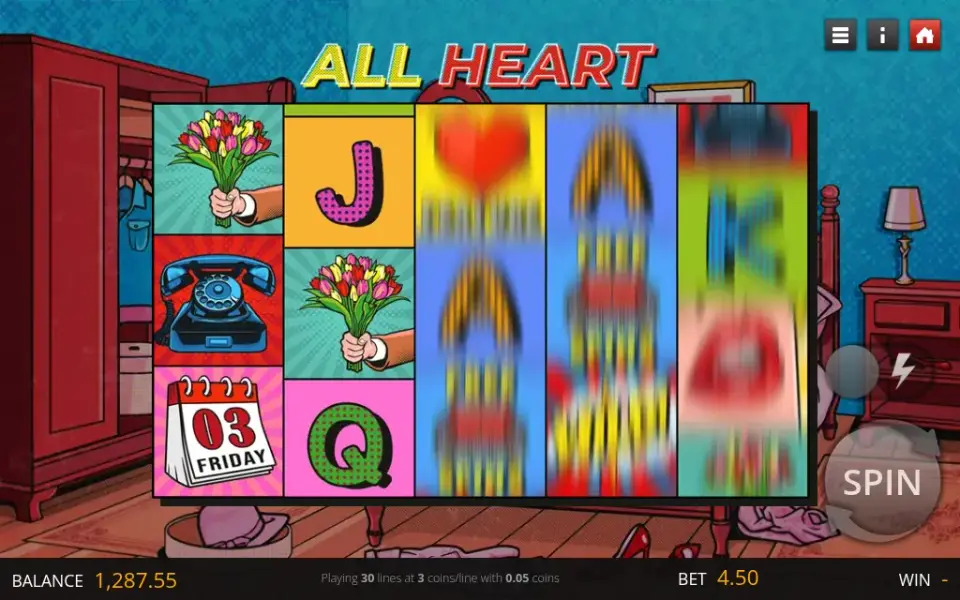 All Heart, spin 89