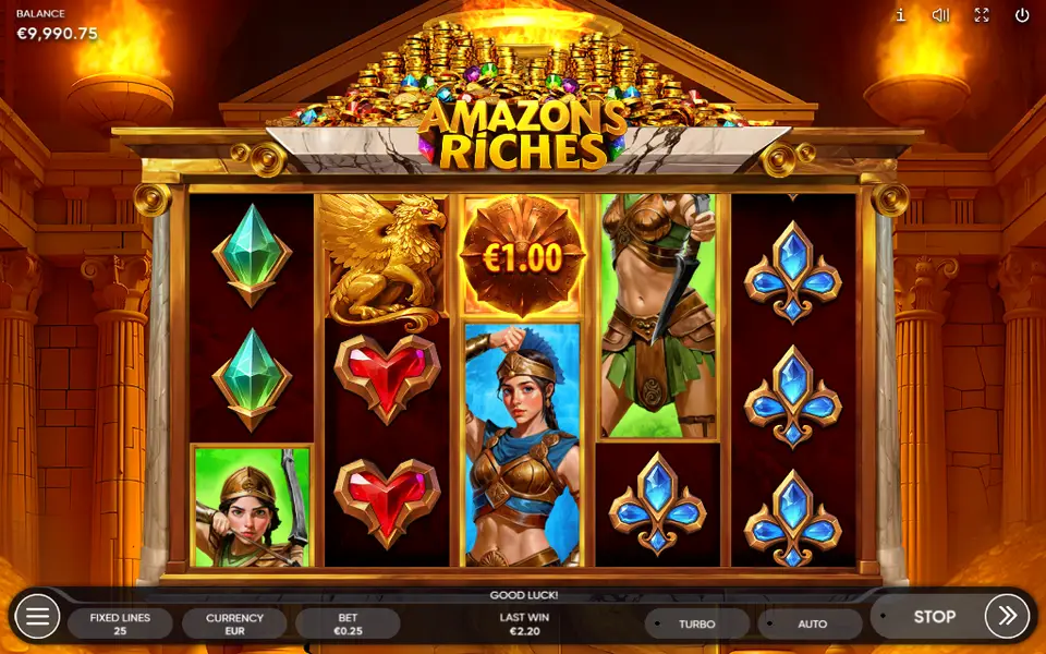 Amazons Riches, spin 133