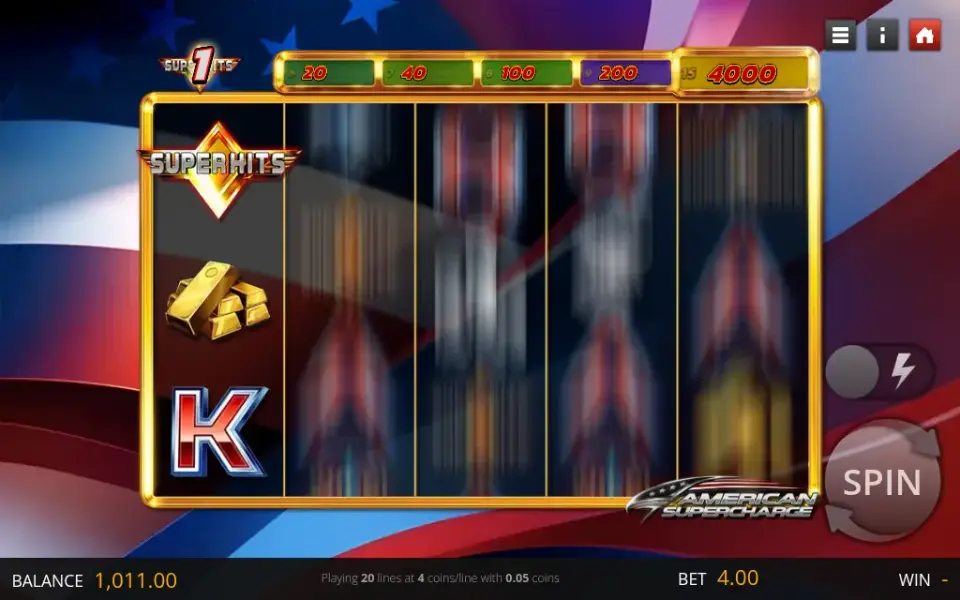 American Supercharge, spin 70