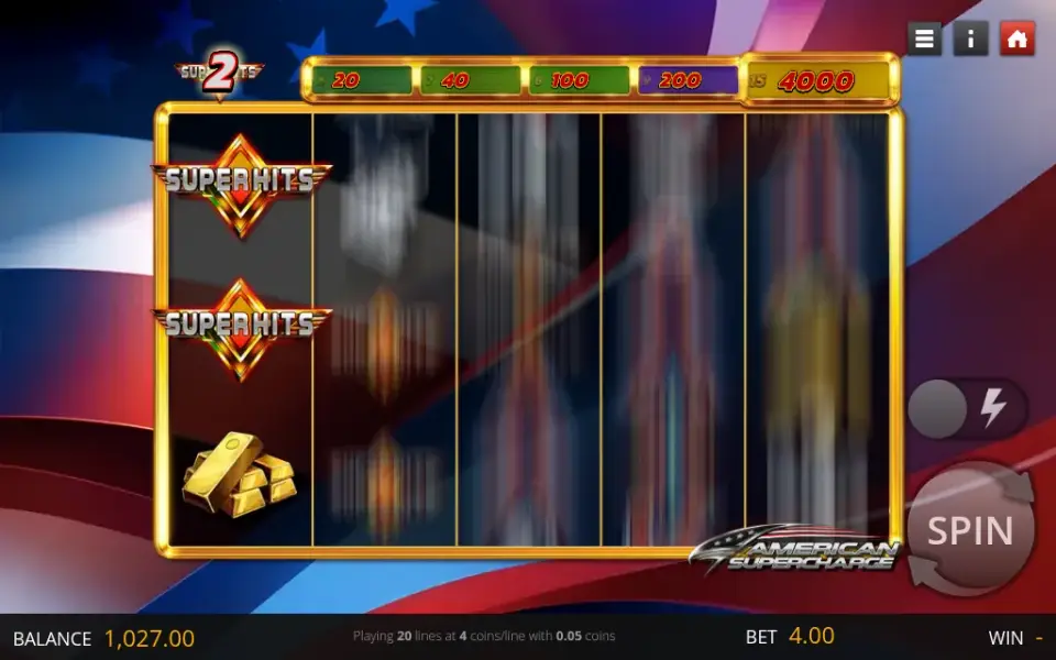 American Supercharge, spin 71
