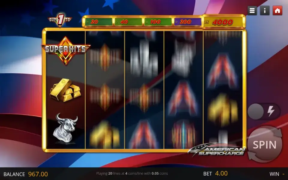 American Supercharge, spin 101