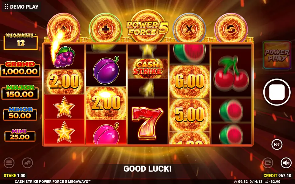 Cash Strike Power Force 5 Megaways, spin 48