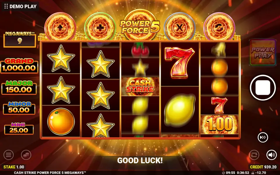 Cash Strike Power Force 5 Megaways, spin 112